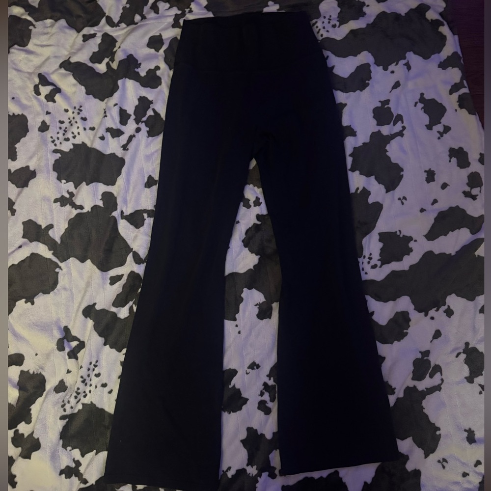 Aerie Black Flare Leggings